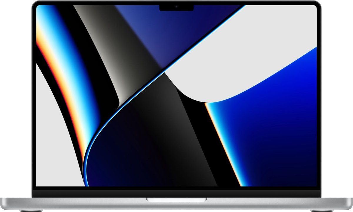 2021 Apple MacBook Pro with Apple M1 Max Chip (14-inch, 32GB RAM, 512GB SSD Storage) (QWERTY English) Silver (Renewed)