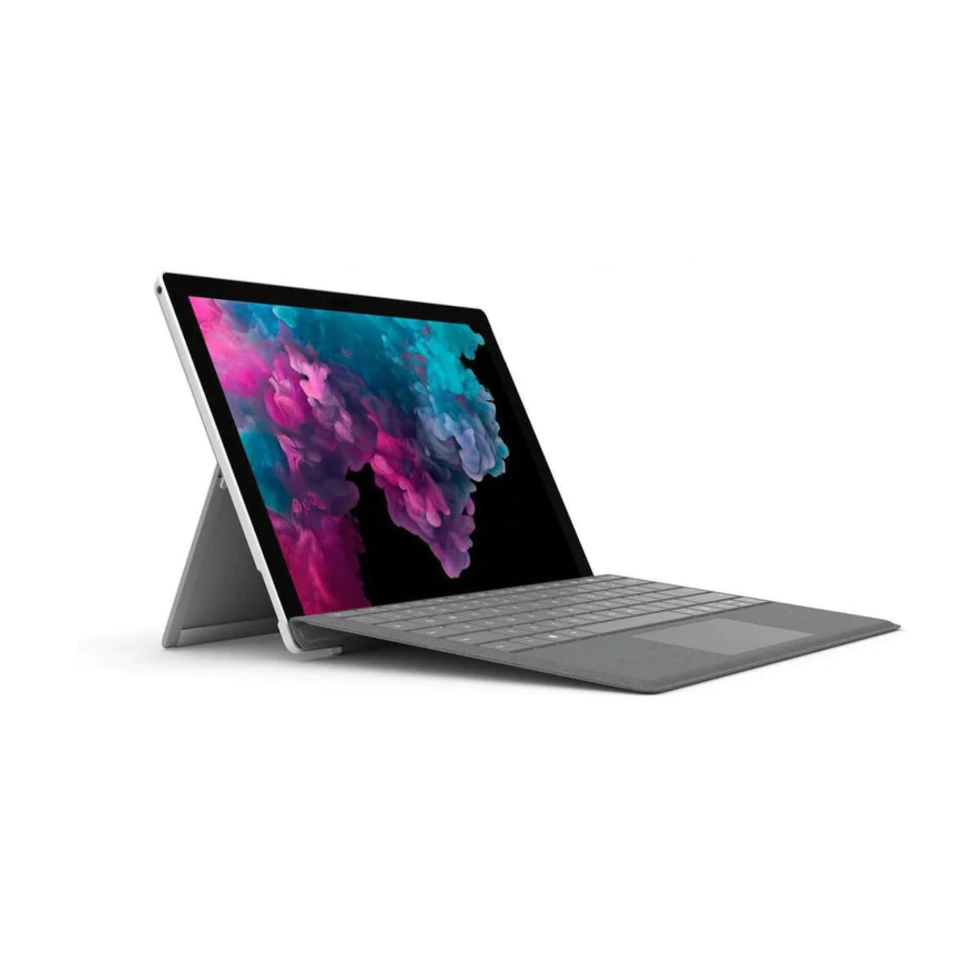 Microsoft Surface Pro 6 13.5" 2-in-1 Laptop - Intel Core i5 8th Gen CPU - 8GB RAM - 128GB SSD - Windows 11 Pro – UK Keyboard Cover (Renewed)