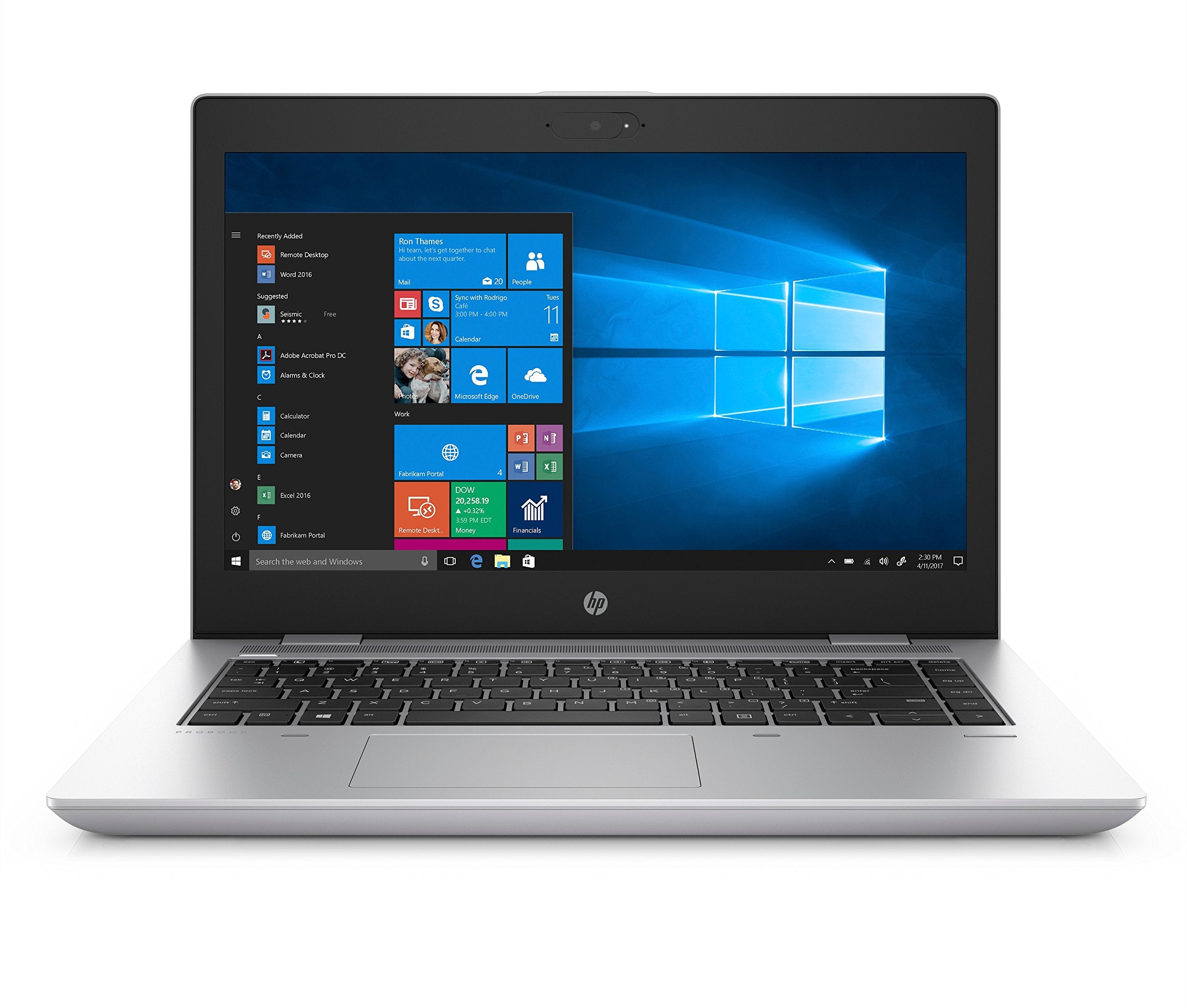HP ProBook 640 G4 (14 inch) Notebook PC Core i5 (8250U) 1.6GHz 8GB 256GB SSD WLAN LTE BT Webcam Windows 10 Pro (UHD Graphics 620) (Certified Refurbished)