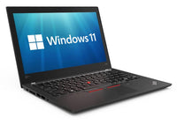 Lenovo ThinkPad X280 12.5" HD Display Windows 11 Pro Quad Core i5-8350U 8GB 256GB SSD WebCam WiFi Ultrabook (Renewed)