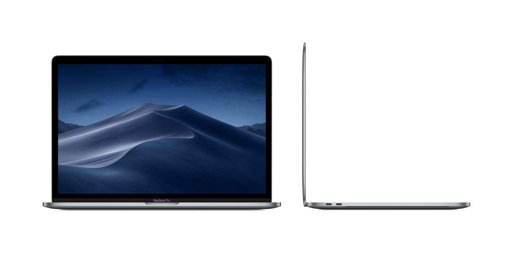 2018 Apple MacBook Pro with 2.6GHz Intel Core i7 (15-inch, 16GB RAM, 512GB SSD Storage) (QWERTY English) Space Grey (Renewed)