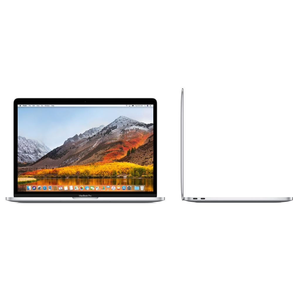 2019 Apple MacBook Pro with 2.8GHz Intel Core i7 (13-inch, 16GB RAM, 512GB SSD Storage) (QWERTY English) Silver (Renewed)