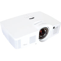 Optoma EH412ST Short Throw 1080P DLP Professional Projector | Super Bright 4000 Lumens | Business Presentations, Classrooms, or Meeting Rooms | 15,000 hour lamp life | Speaker Built In | Portable Size