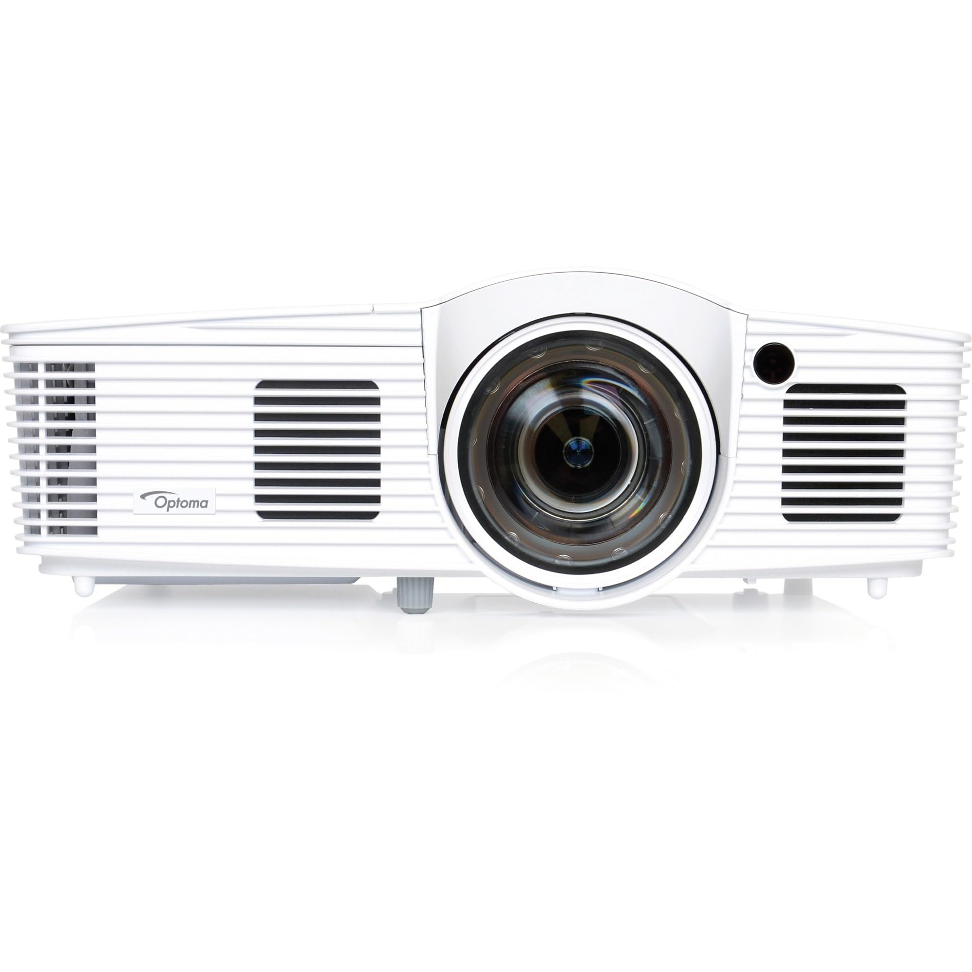 Optoma EH412ST Short Throw 1080P DLP Professional Projector | Super Bright 4000 Lumens | Business Presentations, Classrooms, or Meeting Rooms | 15,000 hour lamp life | Speaker Built In | Portable Size