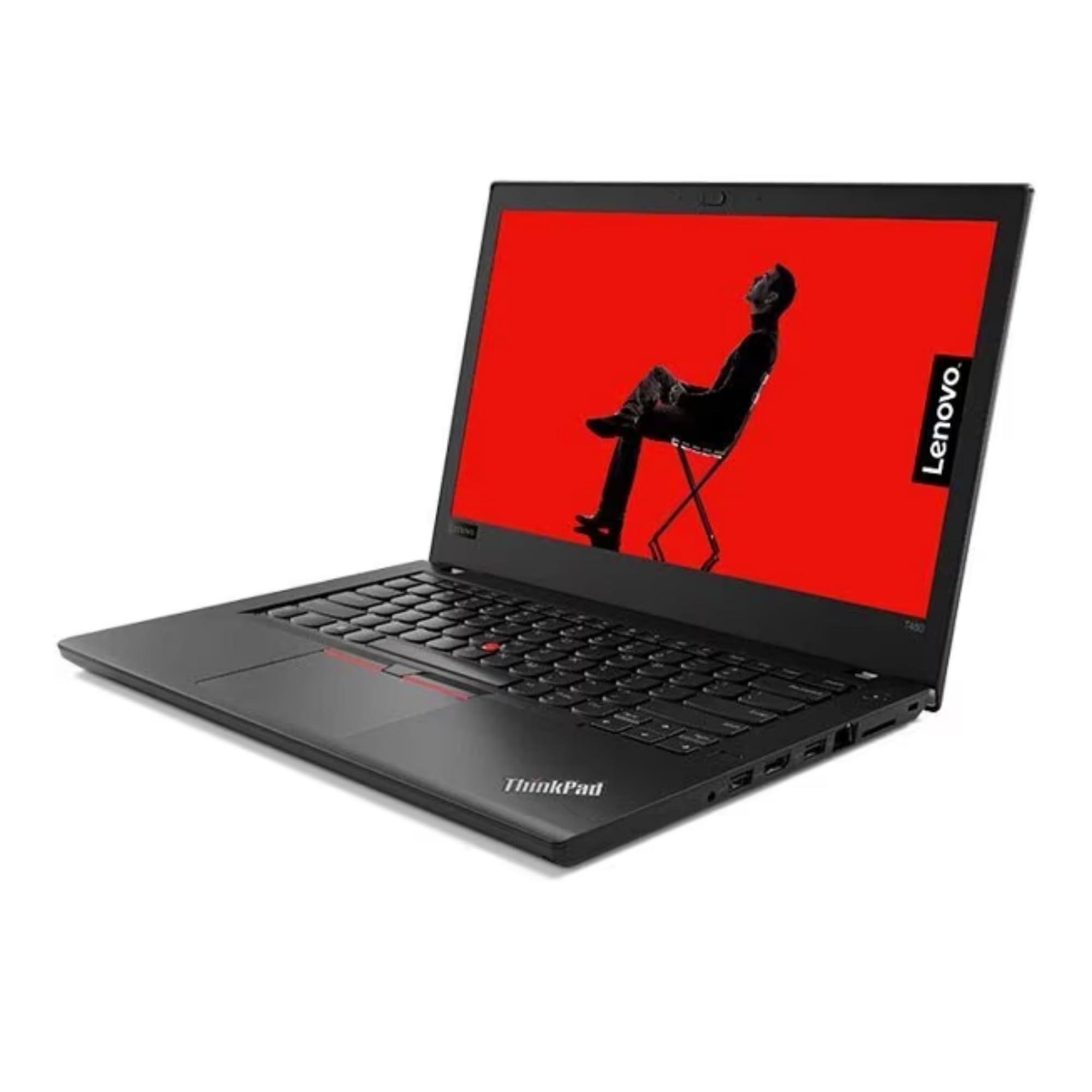 Lenovo ThinkPad T480 14" Laptop - Intel Core i5 8th Gen CPU - 8GB RAM - 256GB SSD - Windows 11 Pro (Renewed)