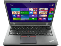 Lenovo 14-inch ThinkPad T450 Ultrabook - HDF+ (1600x900) Core i5-5300U 8GB 128GB SSD WebCam WiFi Bluetooth USB 3.0 Windows 10 Professional 64-bit PC Laptop (Renewed)