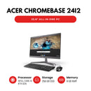 Acer Chromebase 23.8” All-in-One PC – Intel Core i5 8th Gen CPU – 8GB RAM – 128GB SSD – Google Chrome OS – Keyboard & Mouse Bundle